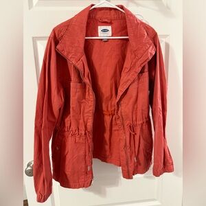 Old Navy Women's Pink Utility Jacket
